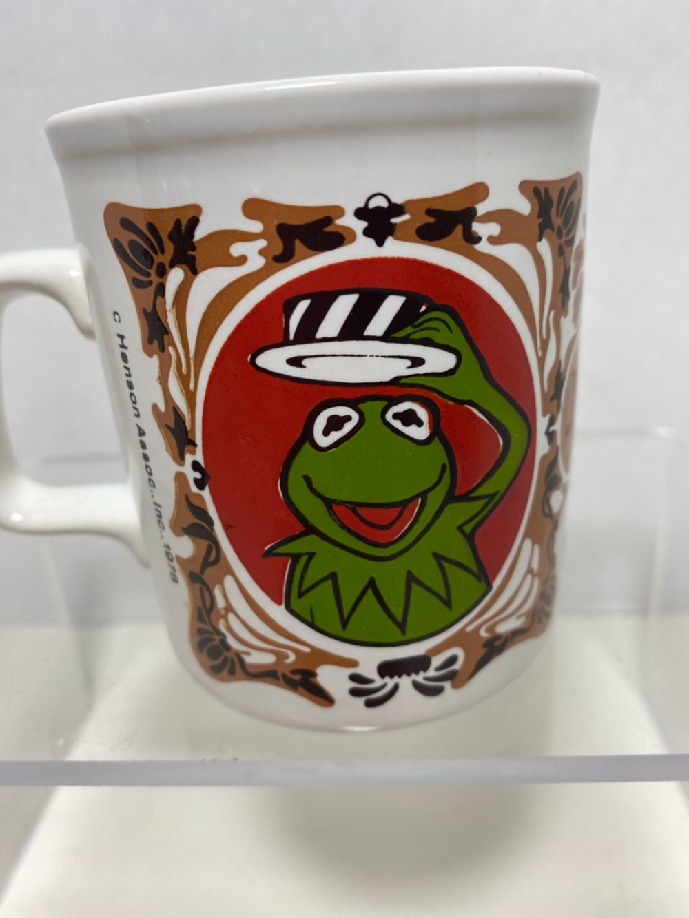 Vintage 1978 Kiln Craft Kermit Mug from the Muppet Show Jim Henson - Picture 4 of 6